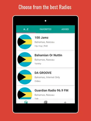 Radio Bahamas android App screenshot 2